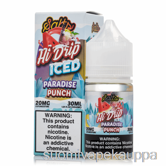 Vape Netistä Jääparatiisi Punssi - Hi-drip Suolat - 30ml 50mg